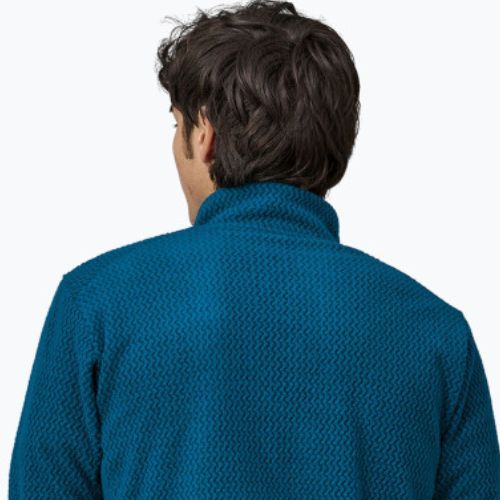 Bărbați Patagonia R1 Air Zip Neck fleece pulover lagom albastru