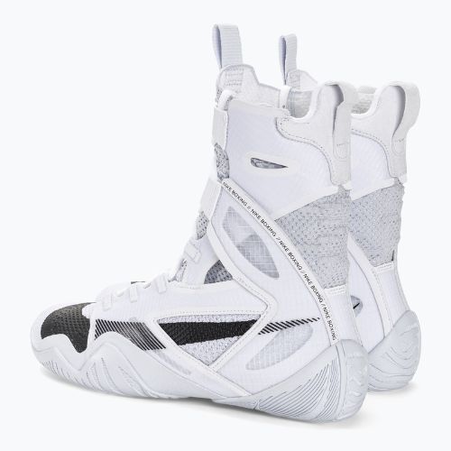Nike Hyperko 2 alb/negru/gri de fotbal pantofi de box alb/negru/gri de fotbal
