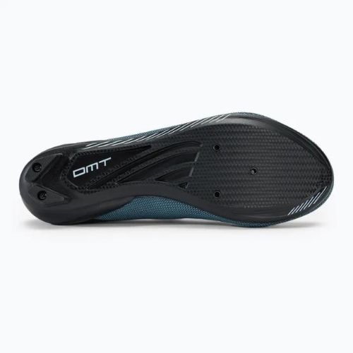 Pantofi de șosea pentru bărbați DMT KR4 negru/albastru benzină
