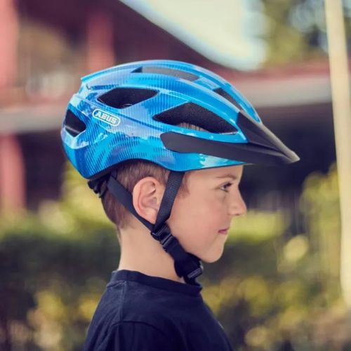 Cască de bicicletă ABUS Macator steel blue