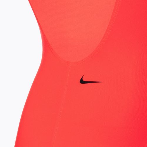 Costum de înot dintr-o bucată pentru femei Nike Multi Logo bright crimson