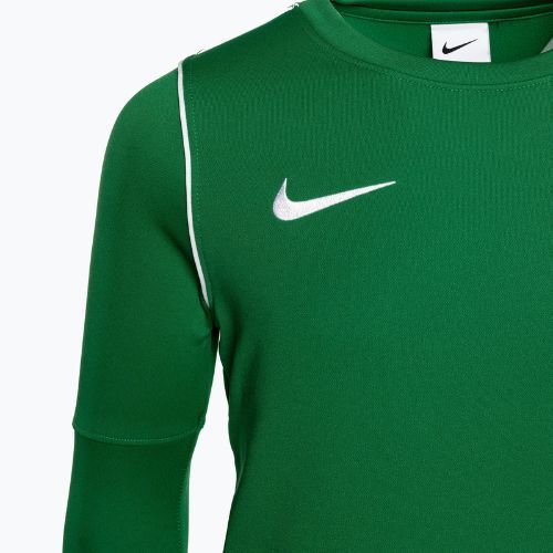 Bluză de fotbal pentru copii Nike Dri-FIT Park 20 Crew pine green/white/white