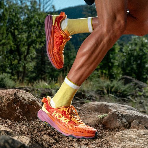 Încălțăminte de alergat pentru bărbați HOKA Speedgoat 6 sherbet/beet root
