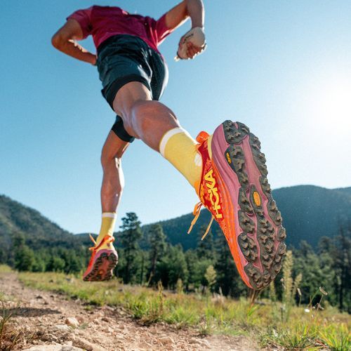 Încălțăminte de alergat pentru bărbați HOKA Speedgoat 6 sherbet/beet root