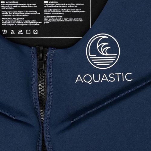 Vestă de salvare pentru bărbați AQUASTIC AQS-LVM bleumarin