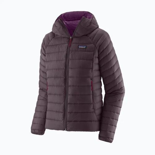 Geacă de iarnă pentru femei Patagonia Down Sweater Hoody obsidian plum