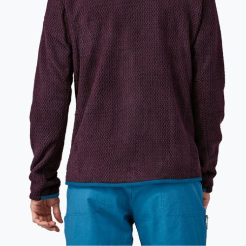 Bluză de trekking pentru bărbați Patagonia R1 Air Full-Zip obsidian plum