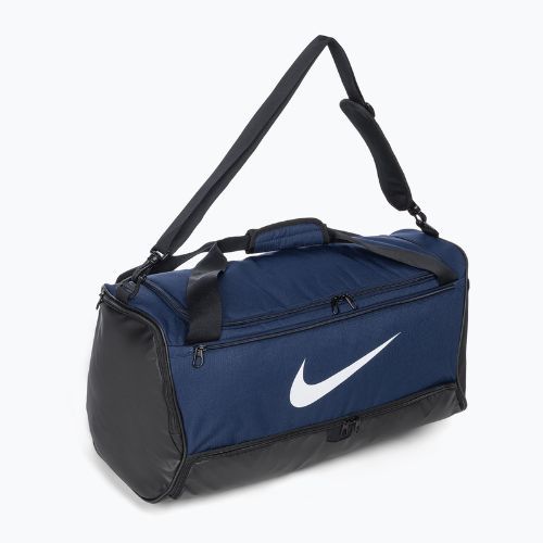 Geantă de antrenament Nike Brasilia 95 l dark blue