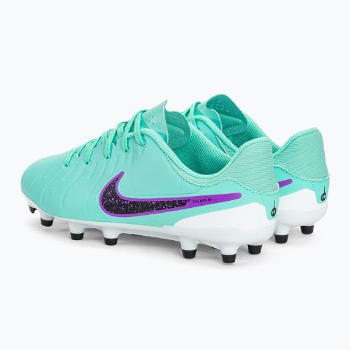 Încălțăminte de fotbal pentru copii Nike Jr Legend 10 Academy FG/MG hyper turquoise/fuchsia dream/black