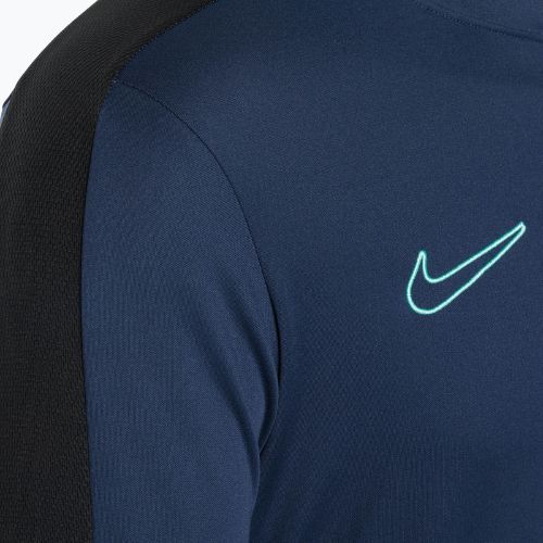 Longsleeve de fotbal pentru bărbați Nike Academy Dri-Fit 1/2-Zip midnight navy/black/midnight navy/hyper turquoise