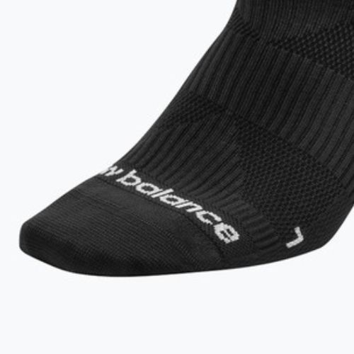 Șosete New Balance Run Flat Knit Tab No Show black