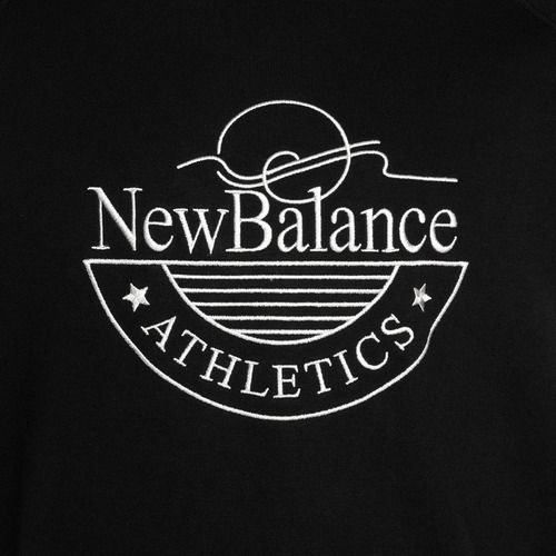 Bluză pentru bărbați New Balance Athletics Graphic Crew black
