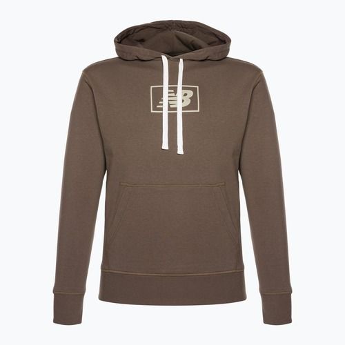 Bluză pentru bărbați New Balance Essentials Hoodie darkmush