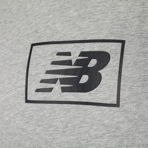 Tricou pentru bărbați New Balance Essentials Logo athletic grey