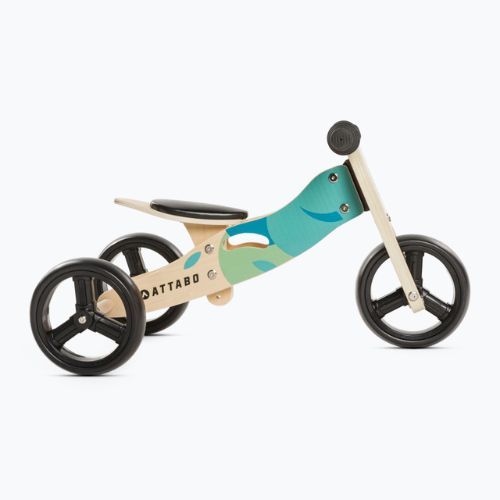 Bicicletă de echilibru ATTABO Ride 2w1 7" albastru