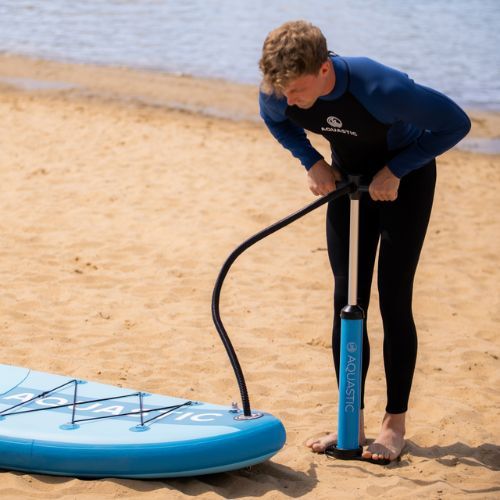 Pompă pentru plăci SUP AQUASTIC AQS-SPU002 albastră