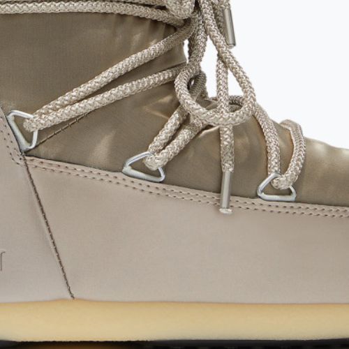 Ghete pentru femei Moon Boot Icon Low Glance platinum