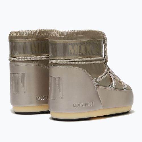 Ghete pentru femei Moon Boot Icon Low Glance platinum