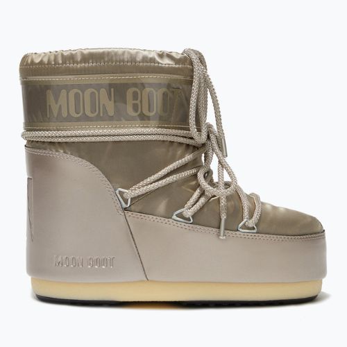Ghete pentru femei Moon Boot Icon Low Glance platinum