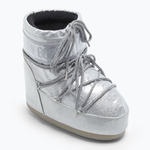 Ghete pentru femei Moon Boot Icon Low Glitter silver
