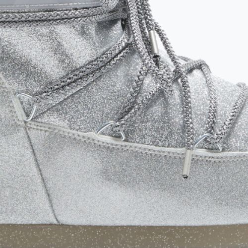 Ghete pentru femei Moon Boot Icon Low Glitter silver
