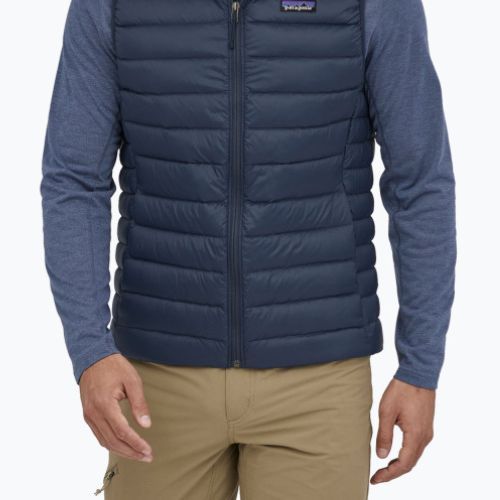 Vestă pentru bărbați Patagonia Down Sweater new navy