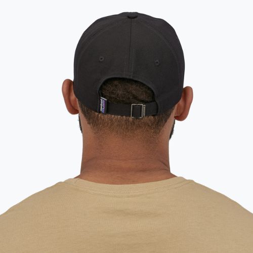 Șapcă cu cozoroc Patagonia P-6 Label Trad black
