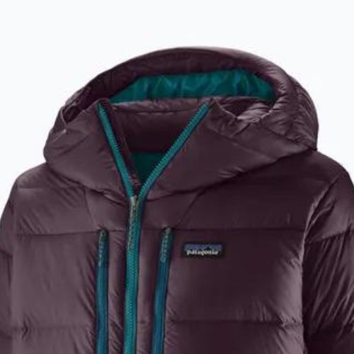 Geacă de iarnă pentru bărbați Patagonia Fitz Roy Down Hoody obsidian plum