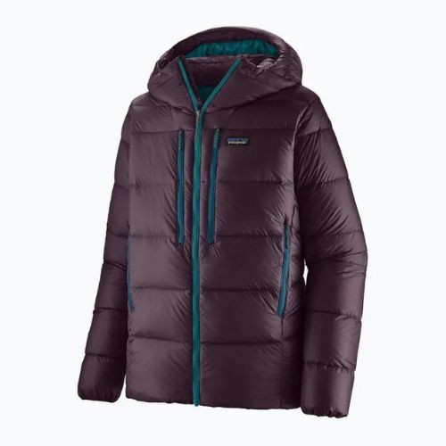 Geacă de iarnă pentru bărbați Patagonia Fitz Roy Down Hoody obsidian plum