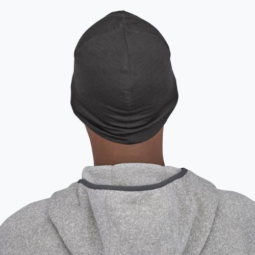 Căciulă Patagonia Overlook Merino Wool Liner Beanie black