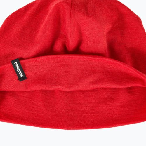 Căciulă Patagonia Overlook Merino Wool Liner Beanie touring red