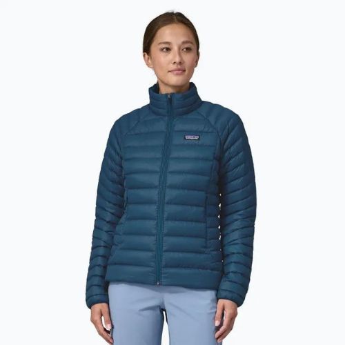 Geacă de iarnă pentru femei Patagonia Down Sweater lagom blue