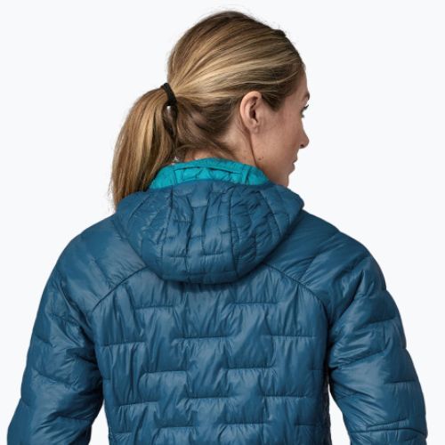 Geacă izolată pentru femei Patagonia Micro Puff Hoody lagom blue