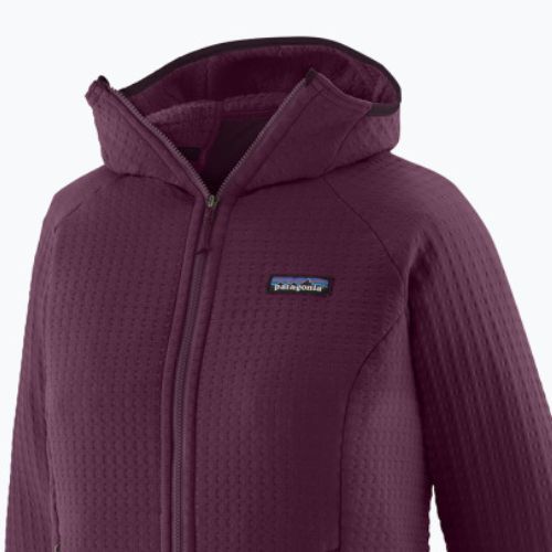 Geacă softshell pentru femei Patagonia R2 TechFace Hoody night plum