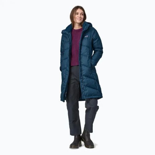 Palton cu puf pentru femei Patagonia Down With It Parka lagom blue