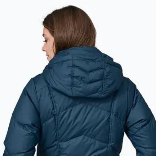 Palton cu puf pentru femei Patagonia Down With It Parka lagom blue
