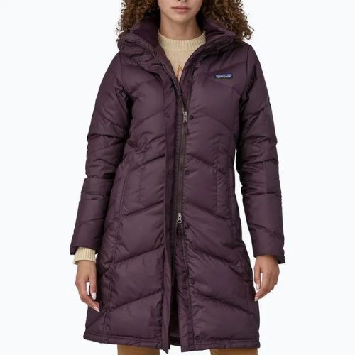 Palton cu puf pentru femei Patagonia Down With It Parka obsidian plum
