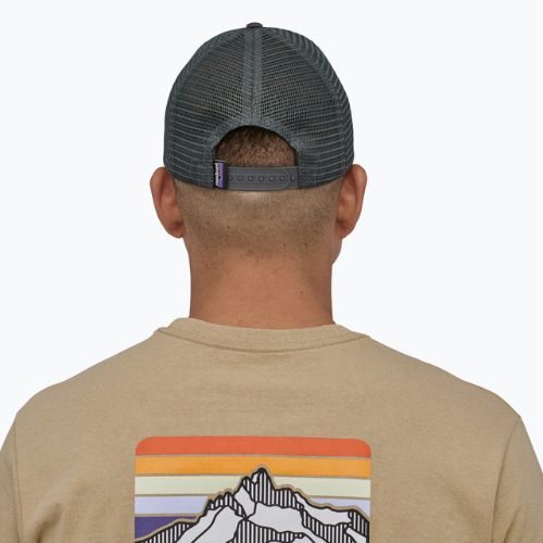 Șapcă Patagonia P-6 Logo LoPro Trucker forge grey