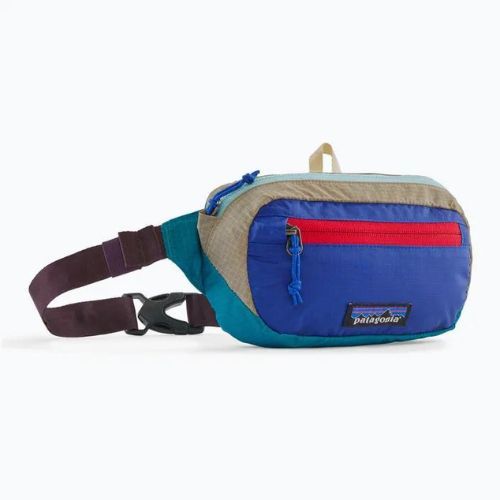 Borsetă Patagonia Ultralight Black Hole Mini Hip Pack 1 l patchwork/belay blue