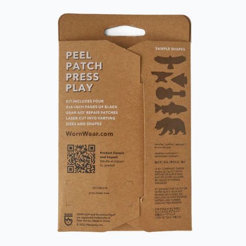 Set de reparații Patagonia Worn Wear Patch Kit black