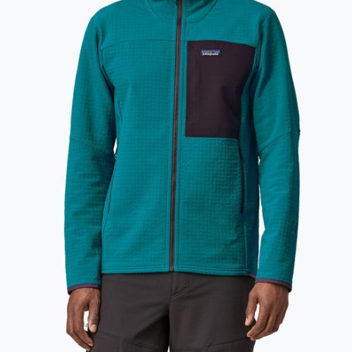 Geacă softshell pentru bărbați Patagonia R2 TechFace belay blue