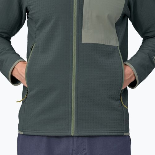 Geacă softshell pentru bărbați Patagonia R2 TechFace nouveau green