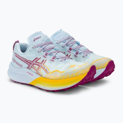 Încălțăminte de alergat pentru femei ASICS FUJISPEED 2 light blue/blackberry