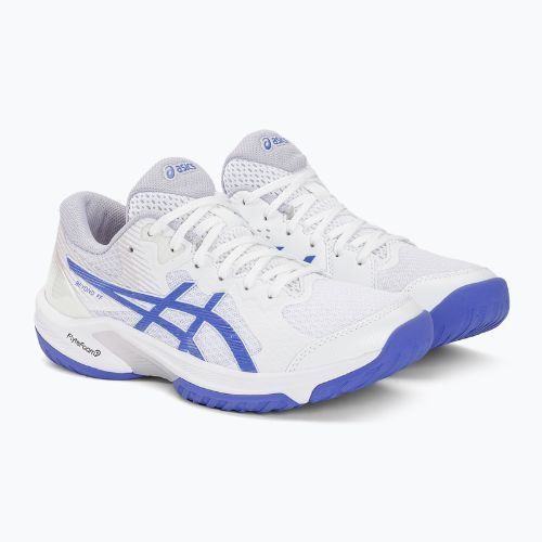 Încălțăminte de volei pentru femei ASICS Beyond FF white/sapphire