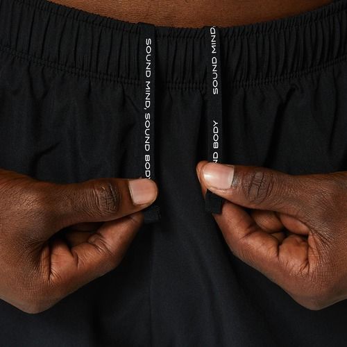 Pantaloni scurți de alergare pentru bărbați ASICS Icon performance black/carrier grey