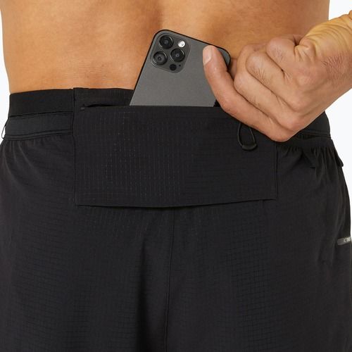 Pantaloni scurți de alergare pentru bărbați ASICS Metarun 5IN performance black