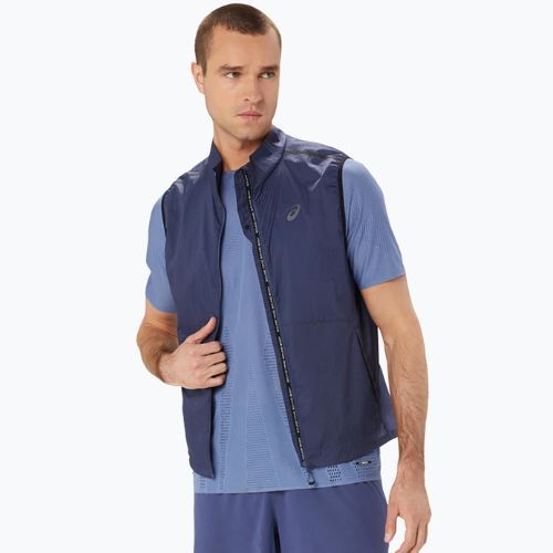 Vestă pentru bărbați ASICS Metarun Packable Gilet thunder blue