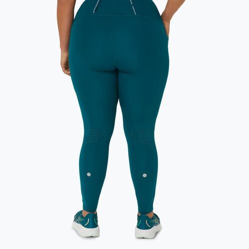 Colanți de alergat pentru femei ASICS Road High Waist rich teal