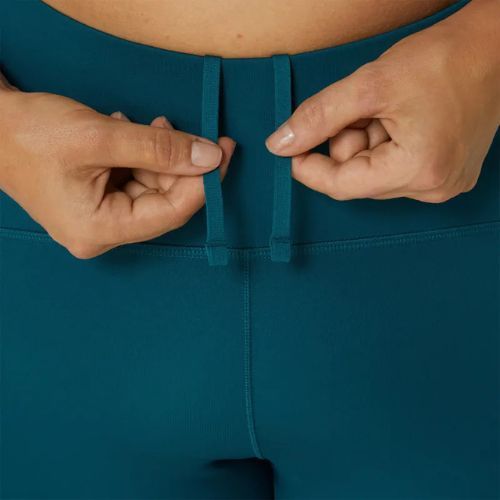 Colanți de alergat pentru femei ASICS Road High Waist rich teal