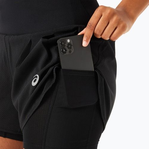 Pantaloni scurți de alergare pentru femei ASICS Road 2-N-1 3.5IN